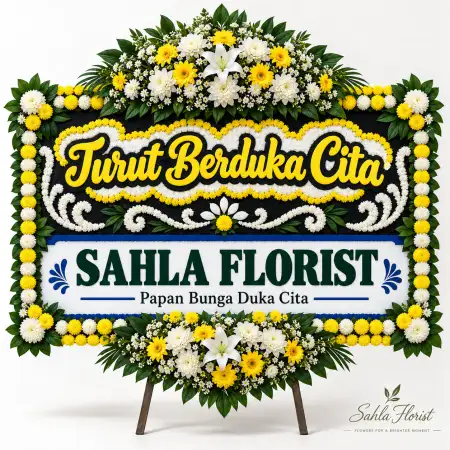 Papan Bunga Duka Tigaraksa